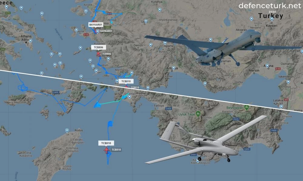 Αεροναυτικό εγκλωβισμό επιχειρούν οι Τούρκοι στο ΝΑ Αιγαίο με πτήσεις UAV